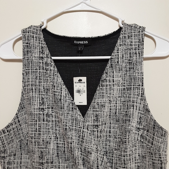 Express Sleeveless Above Knee Dress Womens Medium - Picture 6 of 16